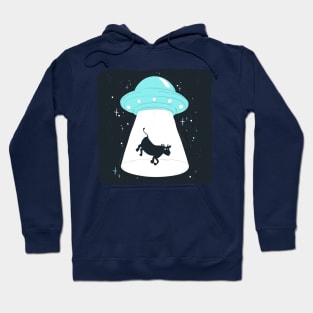 UFO Cow Tee Hoodie